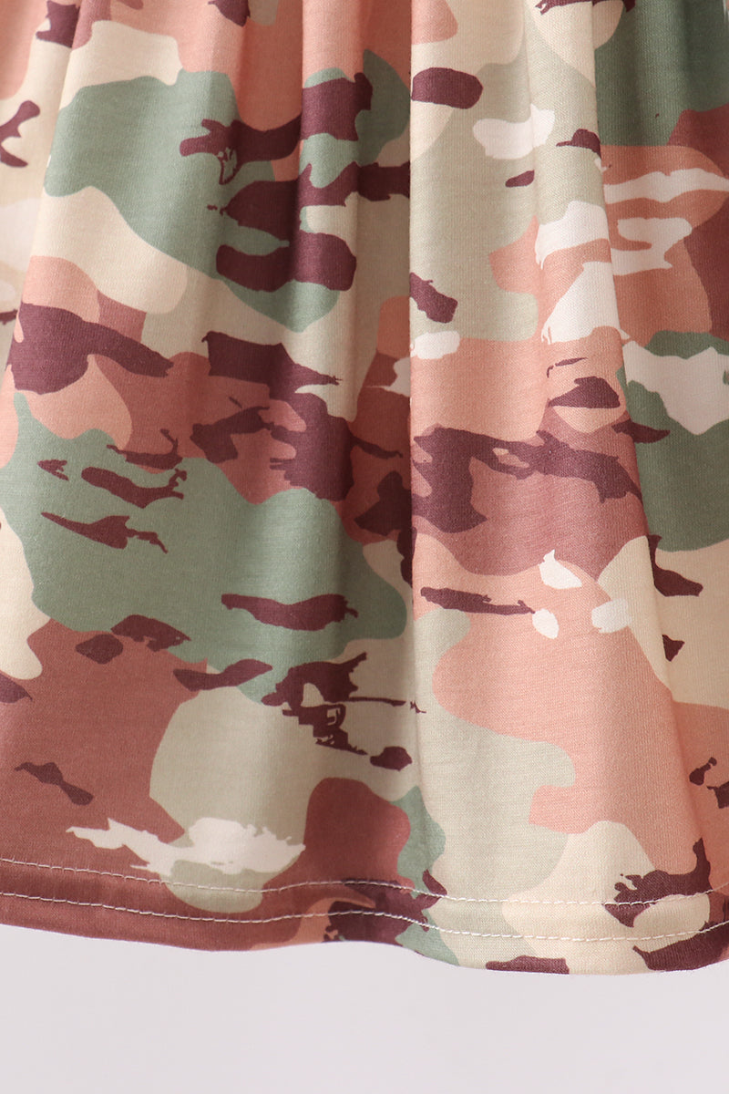 Duck Camo Embroidered Bloomer Set