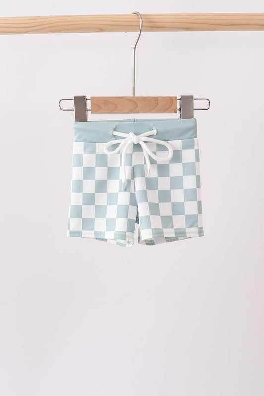 Sage Checker UPF Swim Trunks