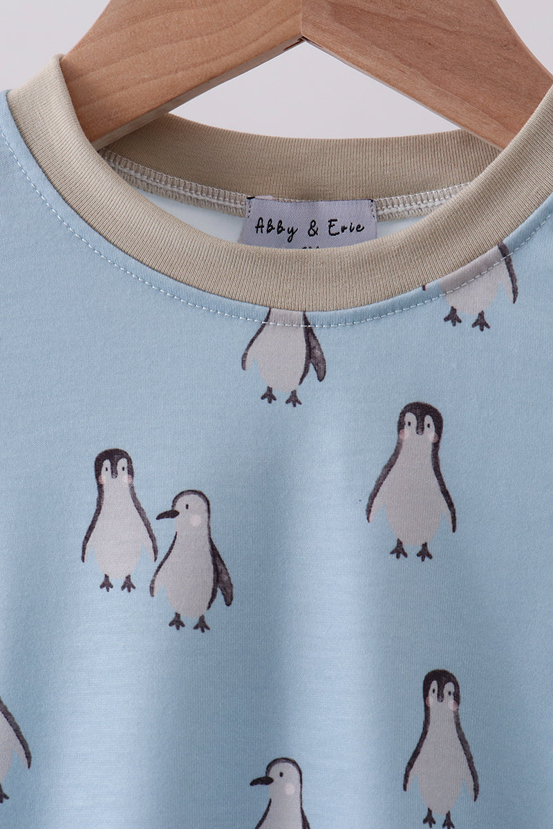 Penguin print bubble