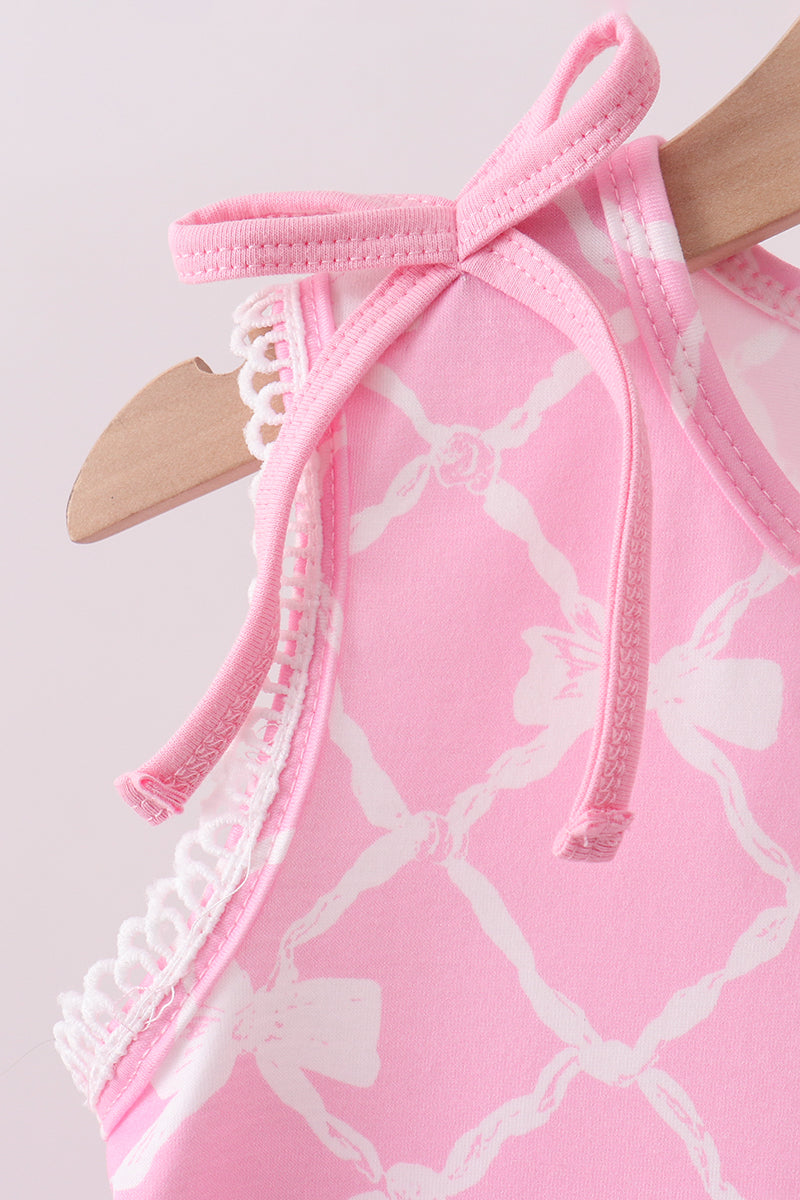 Pink Bow Set