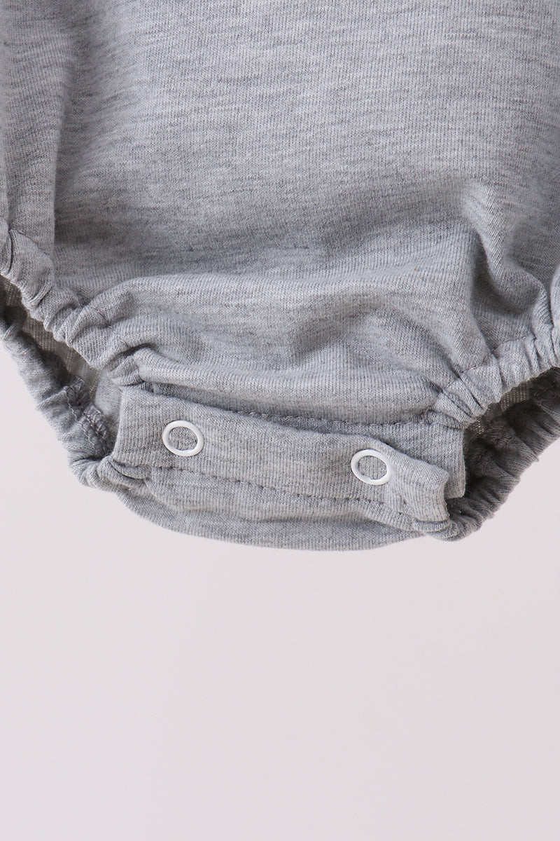 Gray Ship Applique Bubble