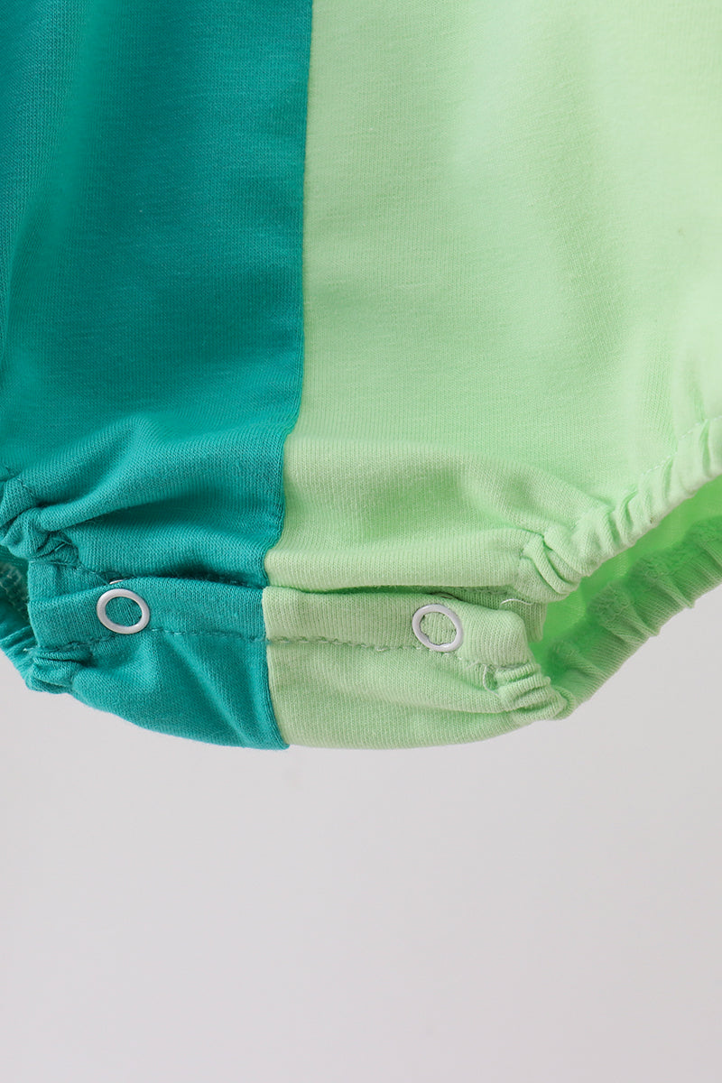 Blue Colorblock Bubble