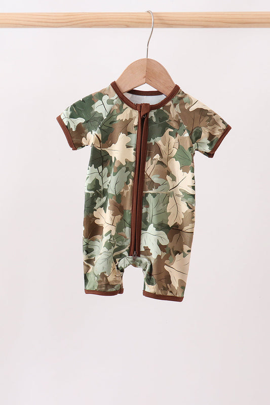 Camo Bamboo Romper