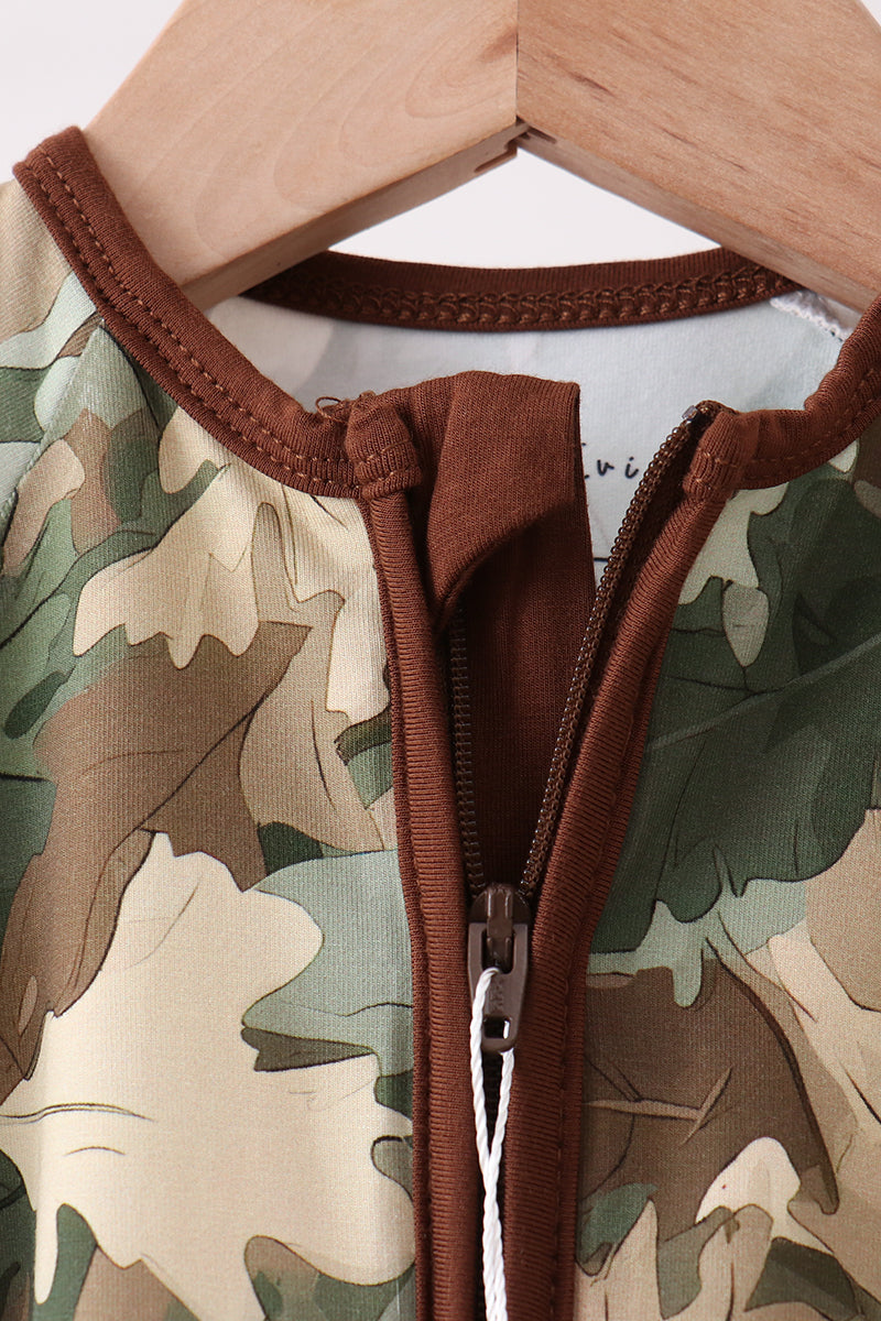 Camo Bamboo Romper