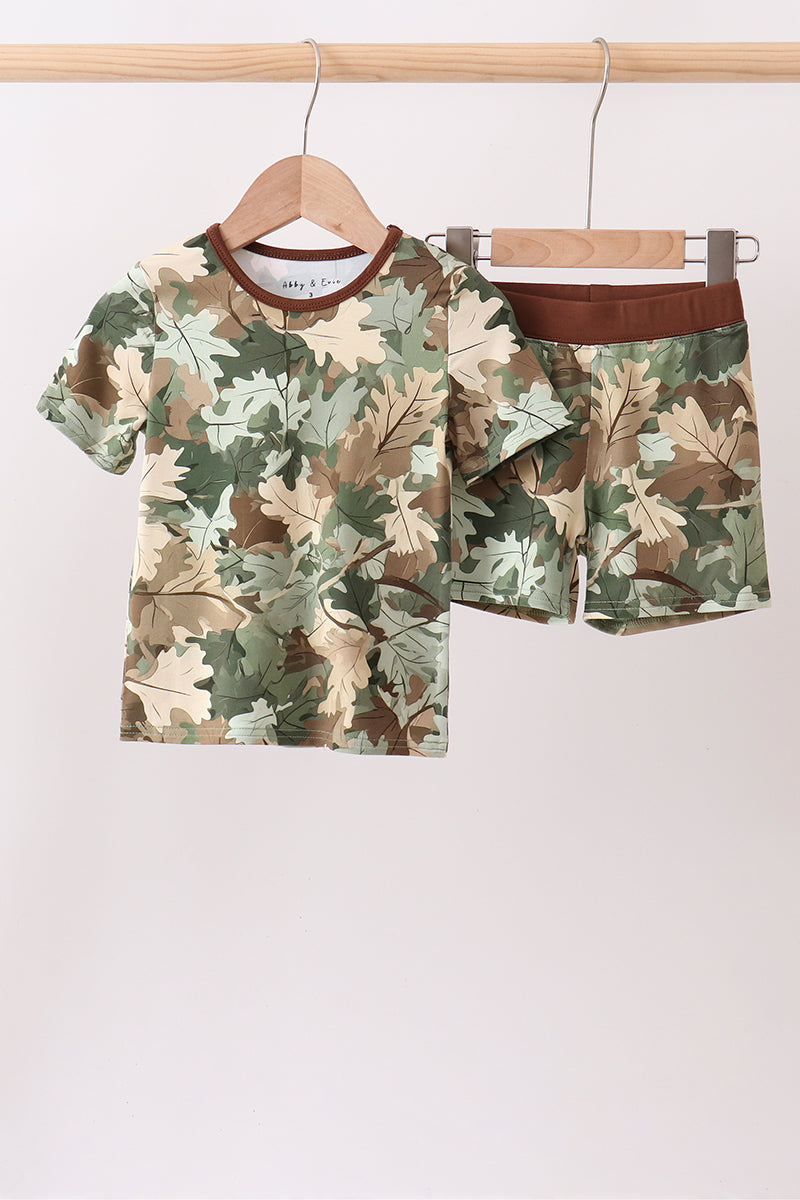 Camo Bamboo Pajama Set