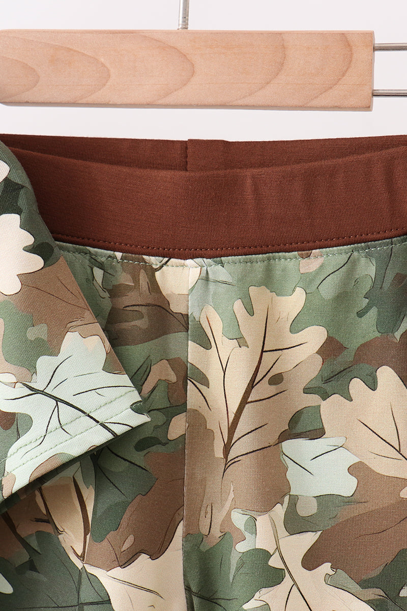 Camo Bamboo Pajama Set