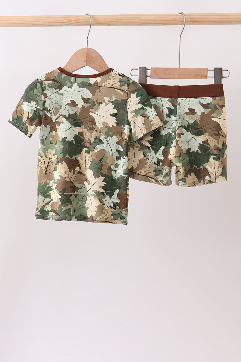 Camo Bamboo Pajama Set