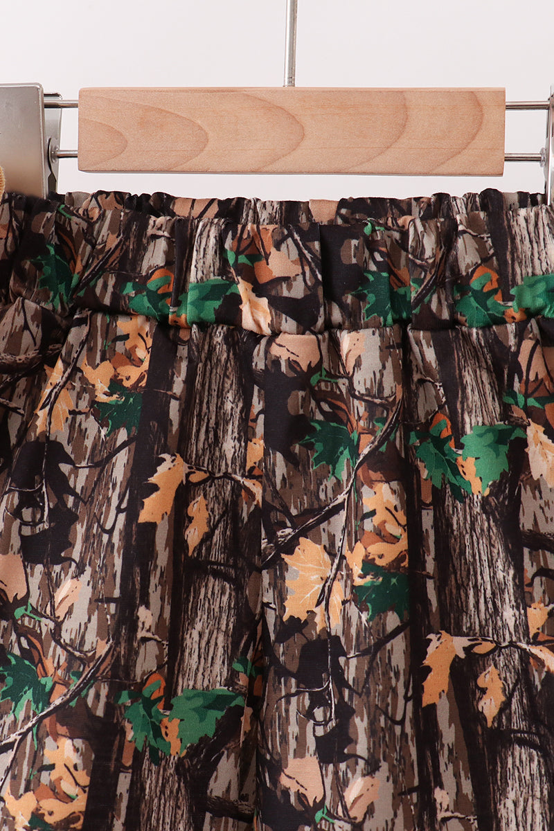 Camo Duck Embroidered Set