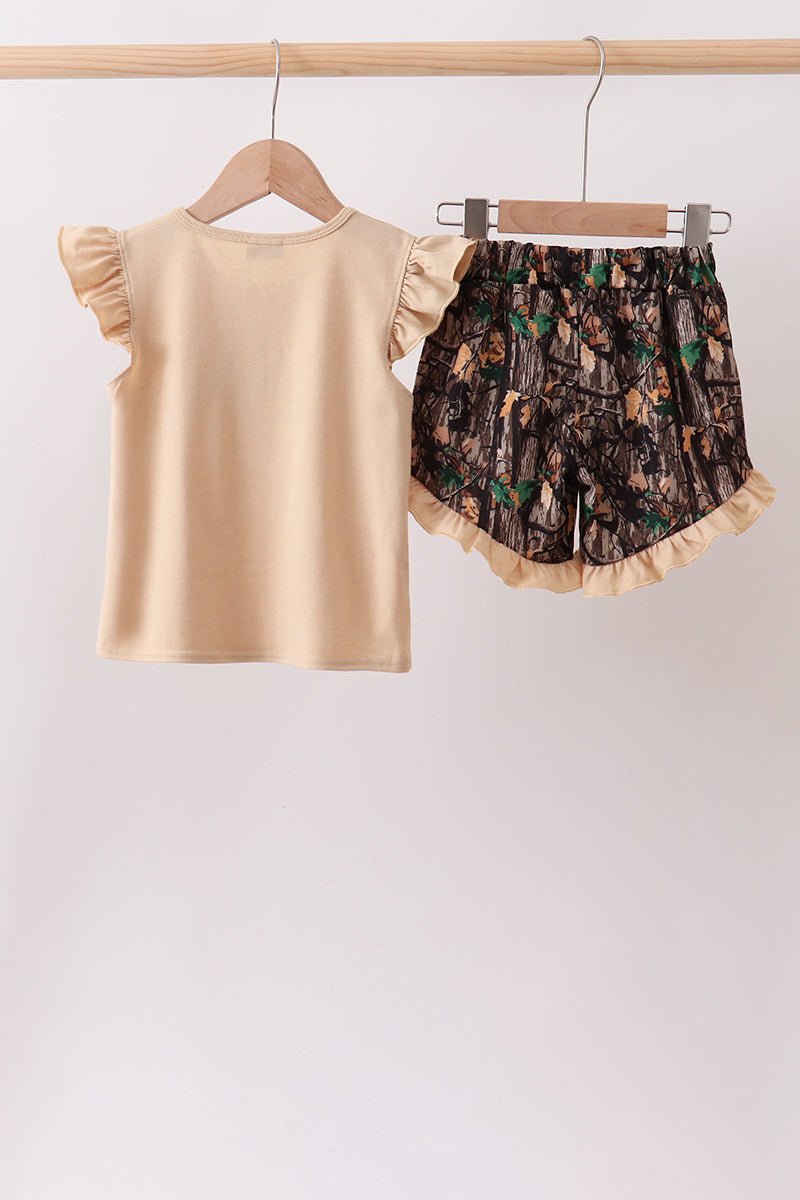 Camo Duck Embroidered Set