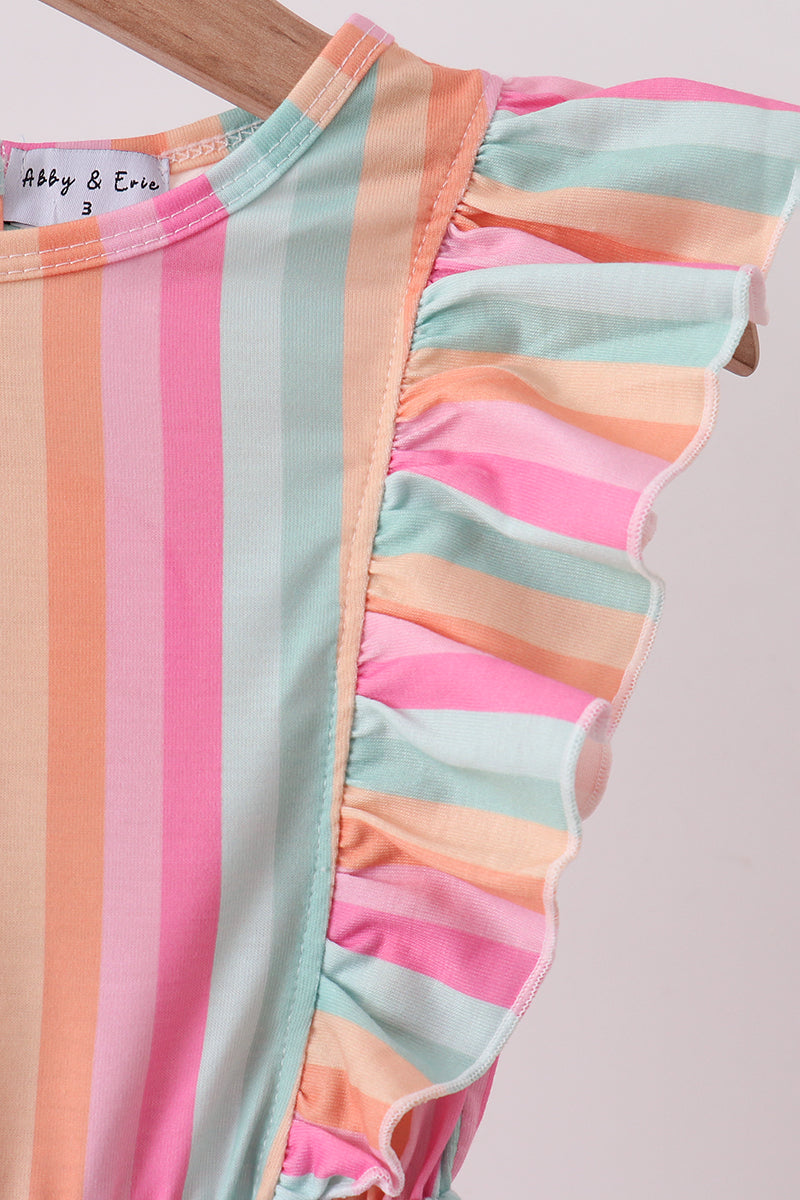 Rainbow Stripe Jumpsuit