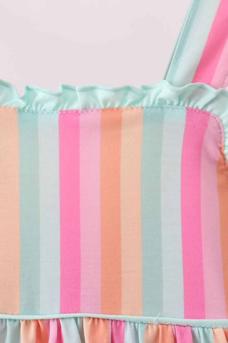 Rainbow Stripe Dress