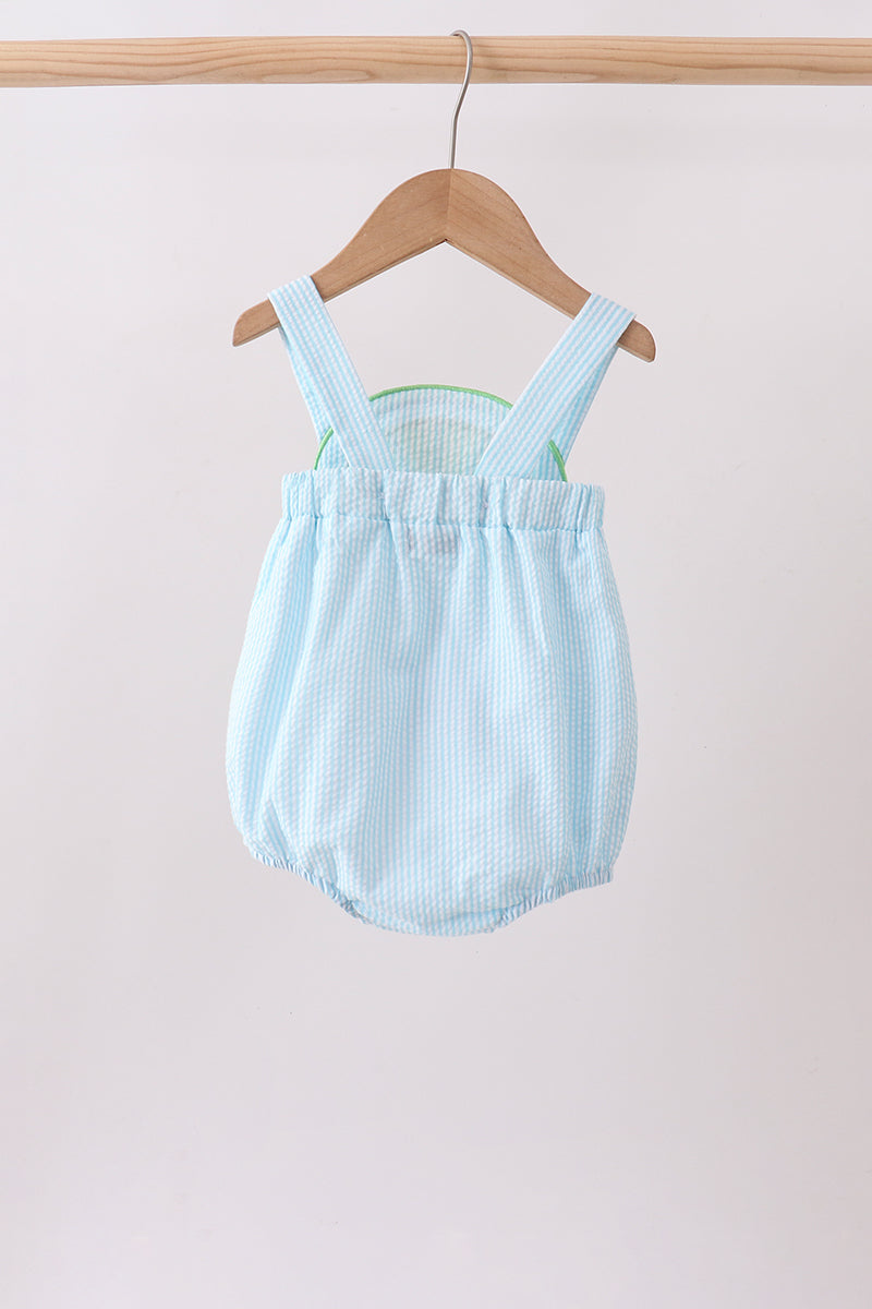Mint lemon ruffle bubble