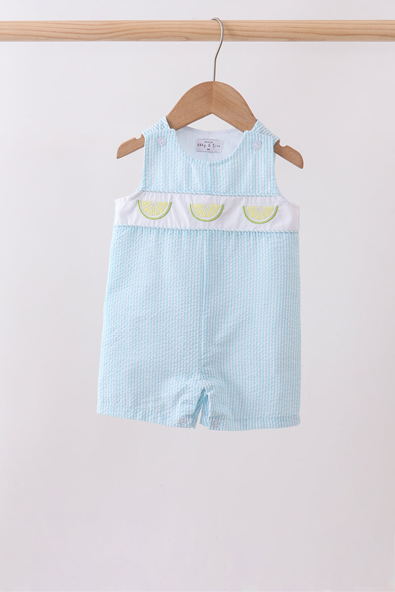 Blue lemon embroidery jonjon