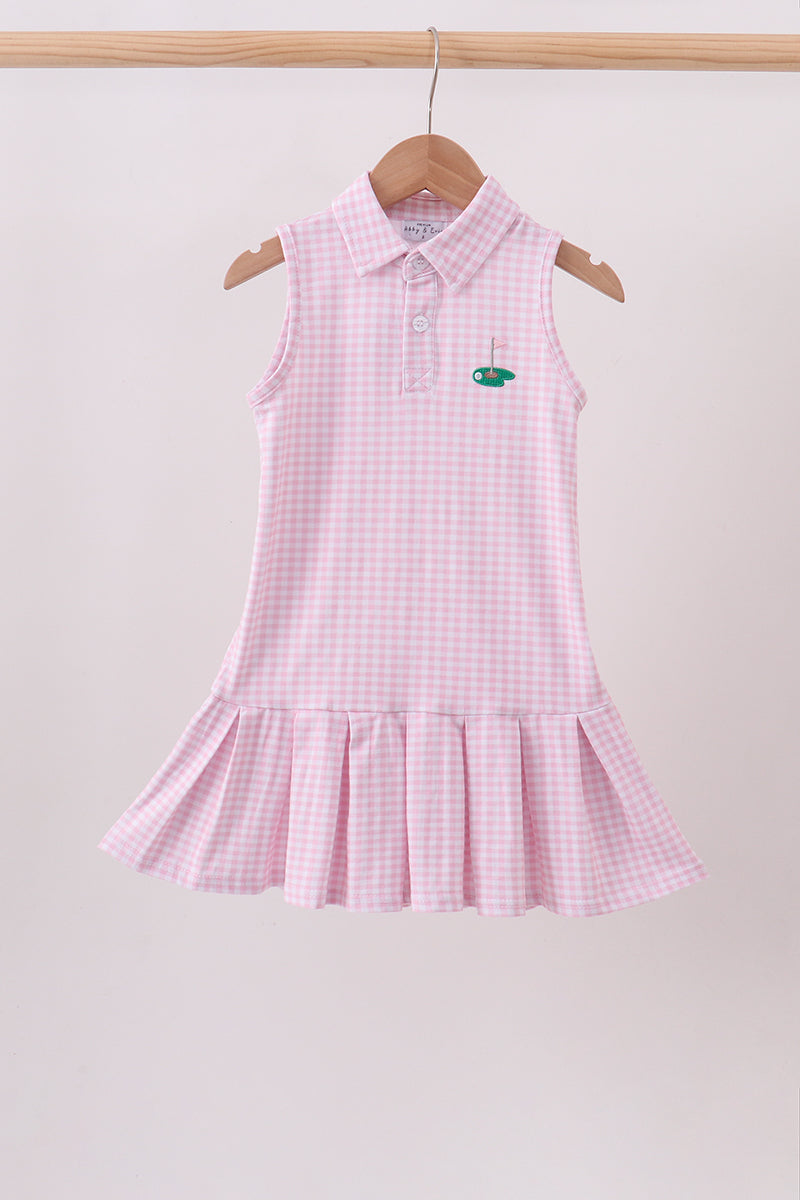 Pink Golf Dress