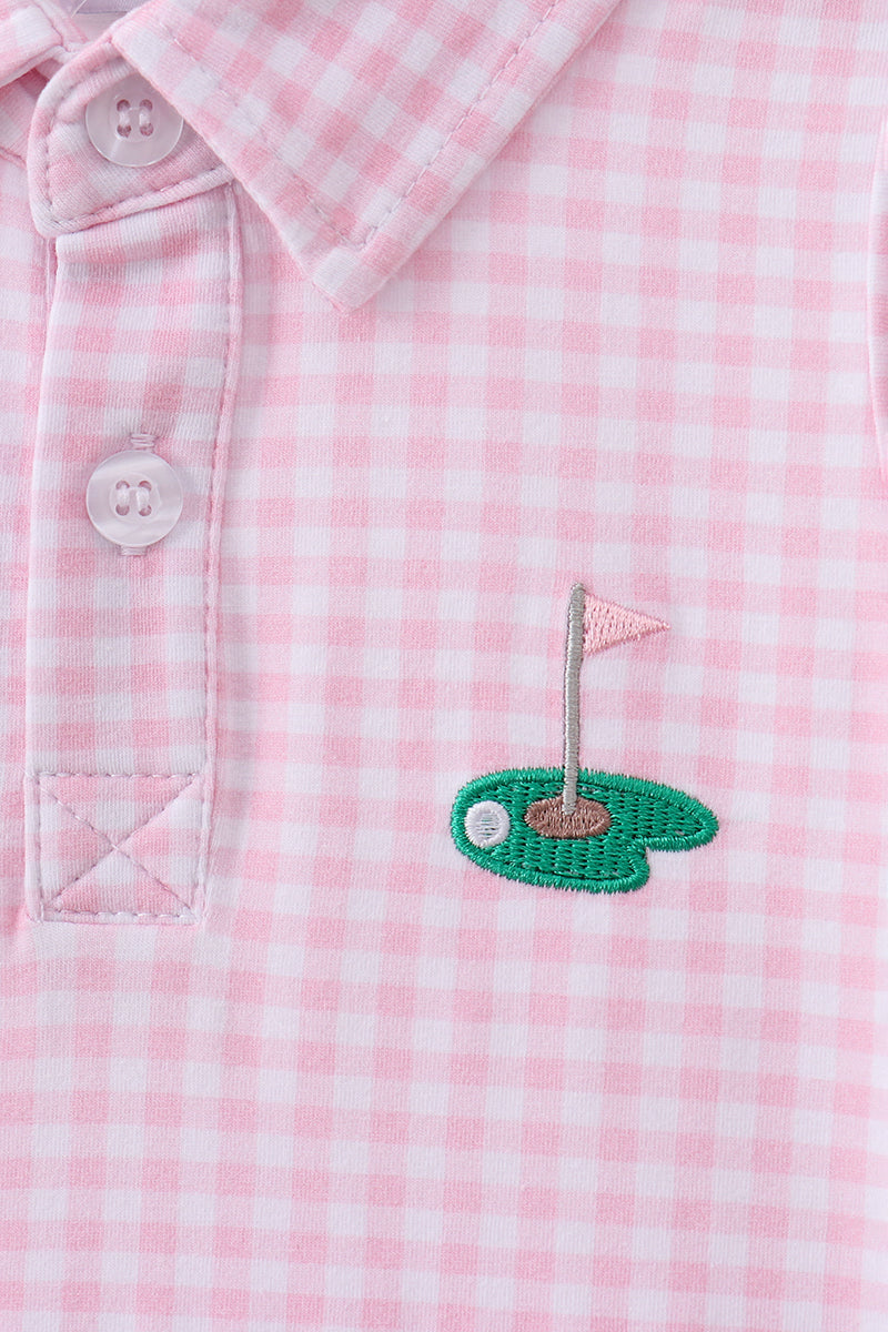Pink Golf Dress