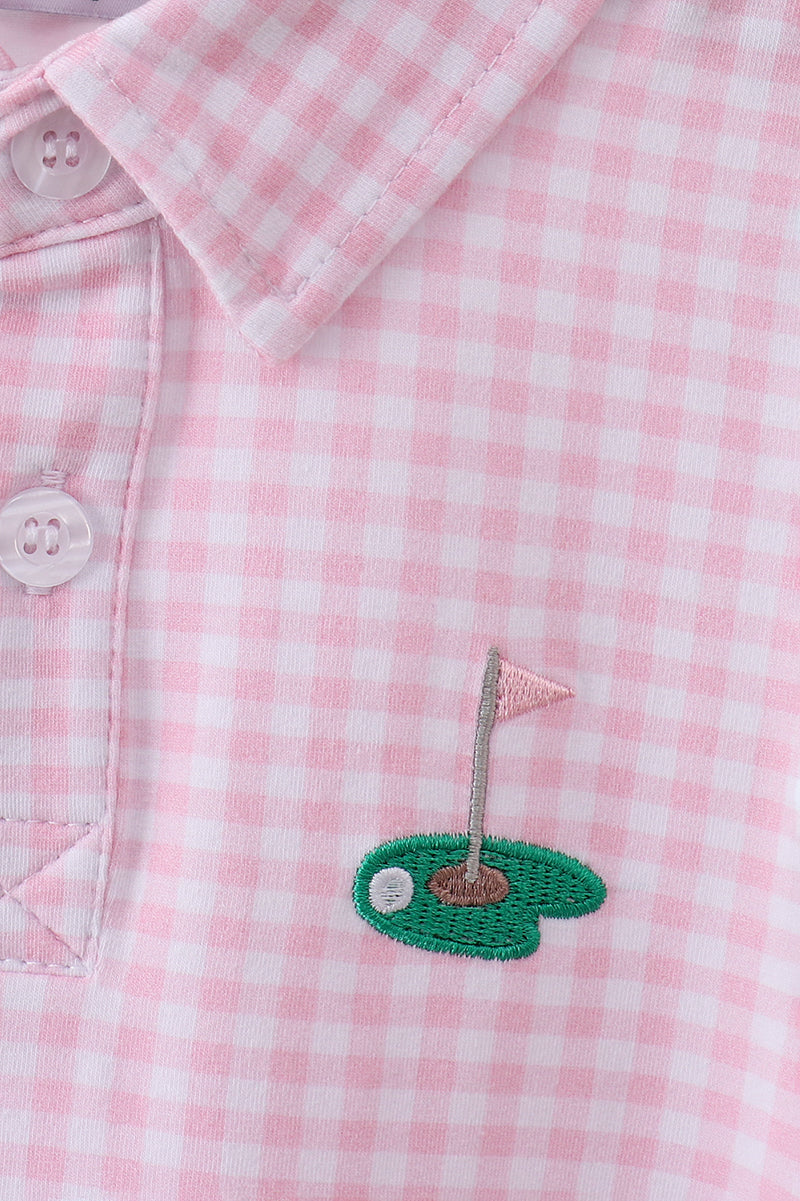 Pink Golf Dress