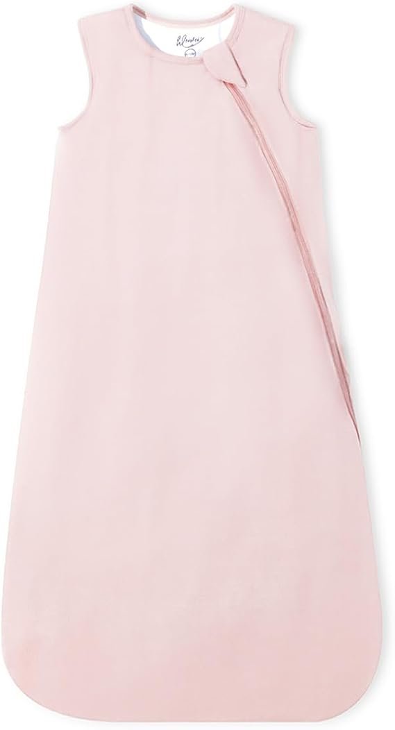 Blush Pink Quilted Bamboo Baby Sleep Sack