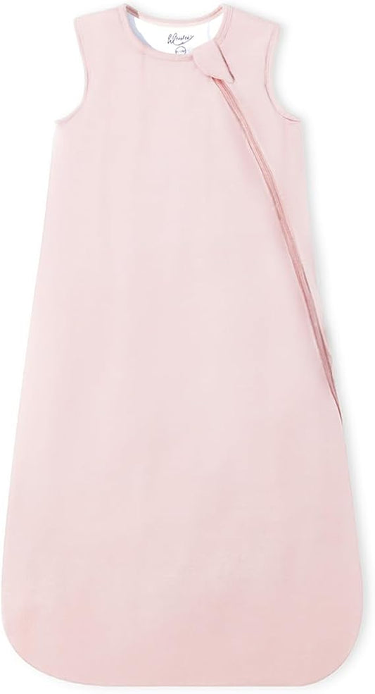 Blush Pink Quilted Bamboo Baby Sleep Sack