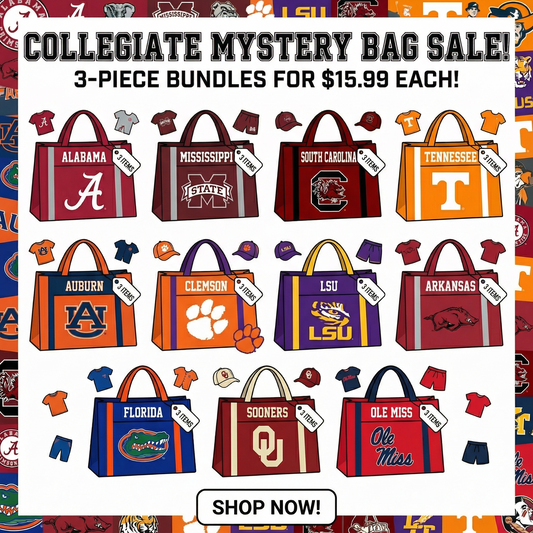 Collegiate Mystery Bag 3 pcs bundle