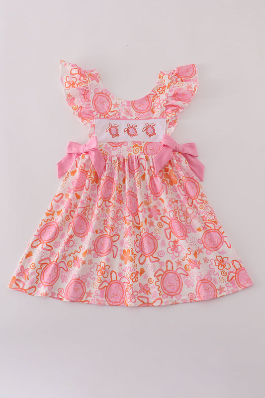 Pink Floral Dress