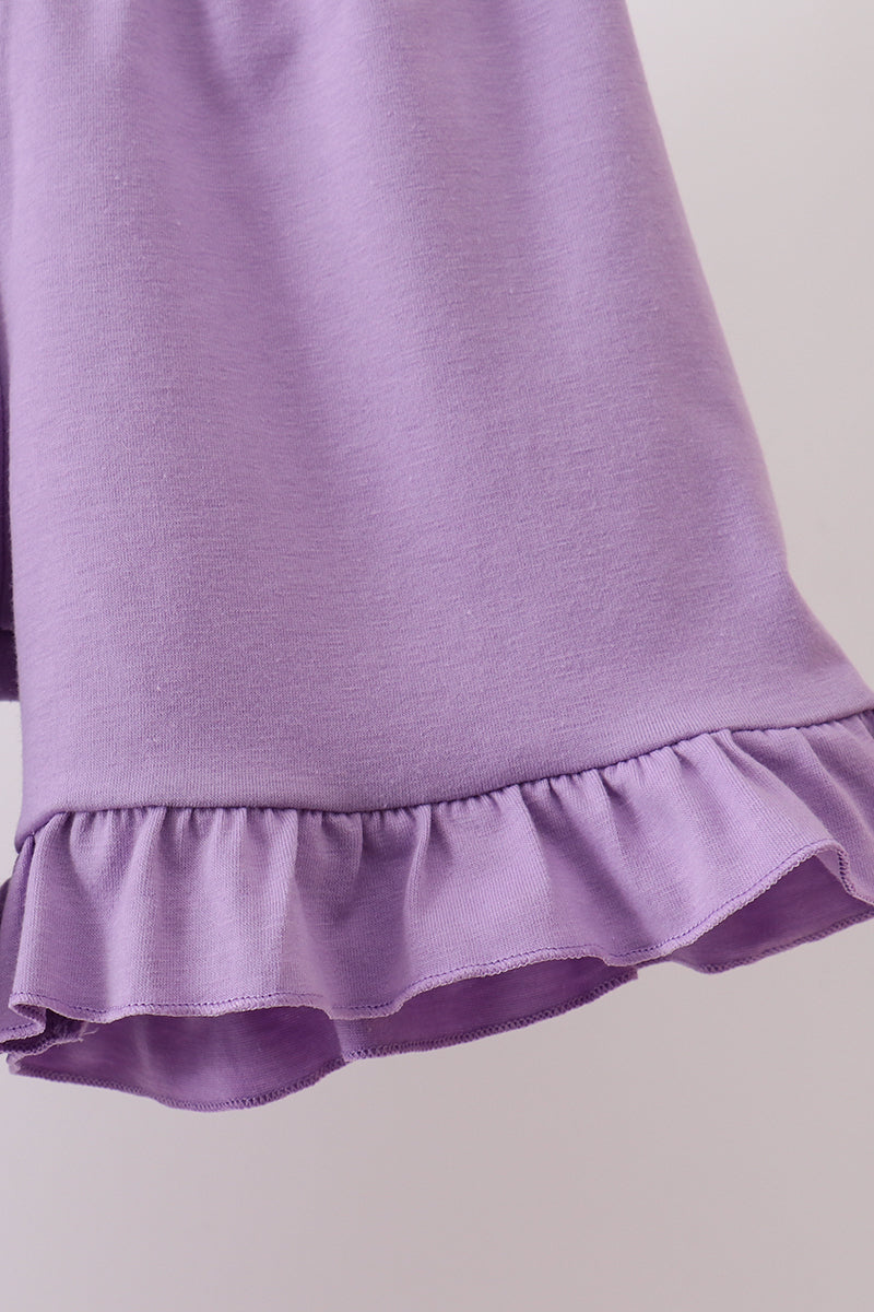 Purple Sea Turtle Smocked Set