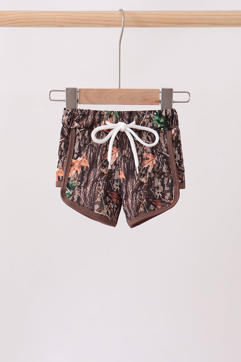 Camo UPF Swim Trunks