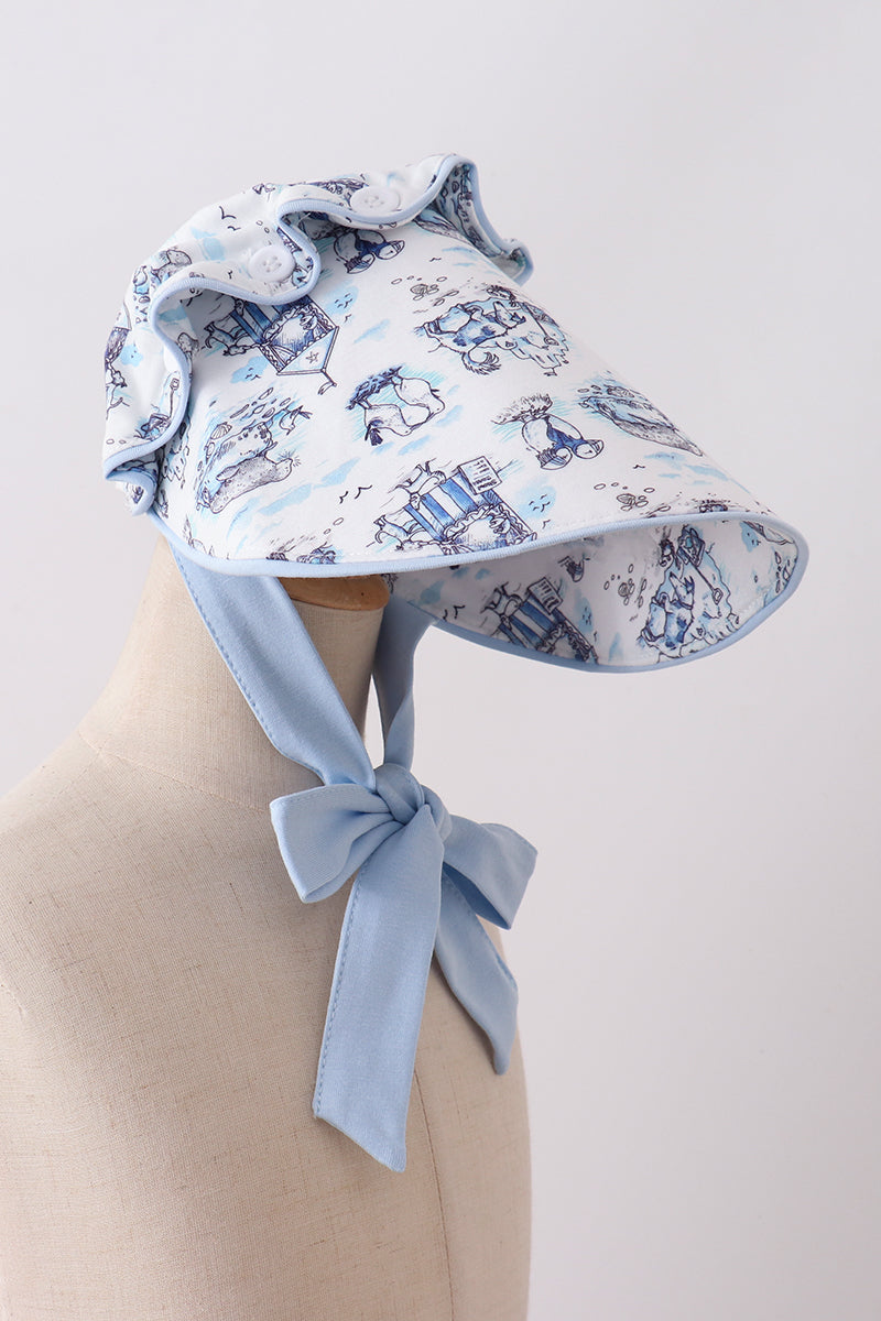 Blue Beach Bonnet