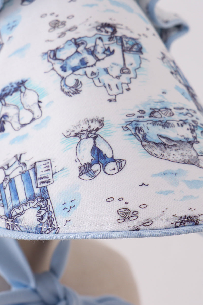 Blue Beach Bonnet