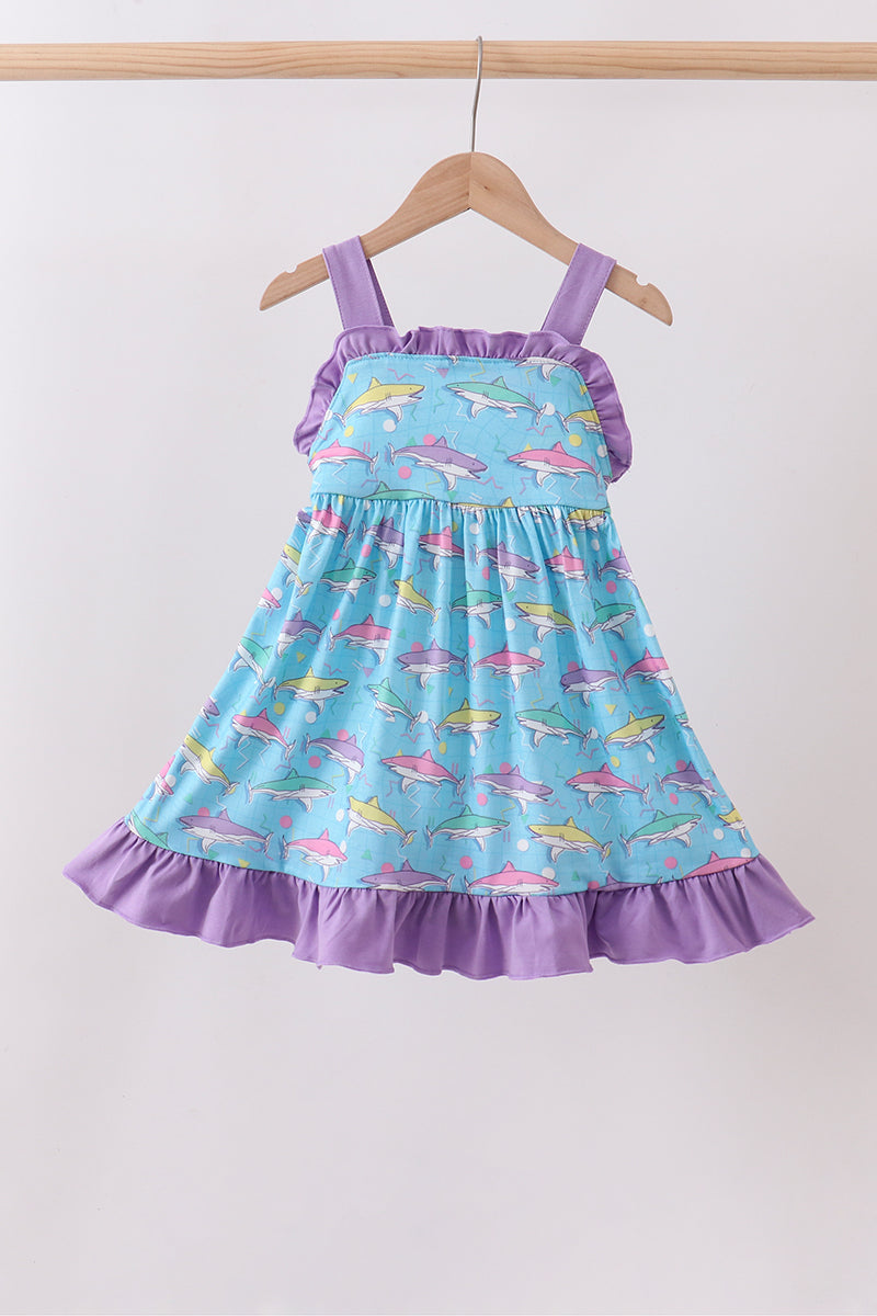 Blue Shark Dress