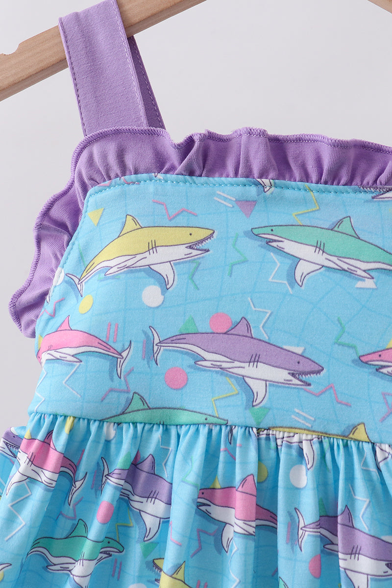 Blue Shark Dress