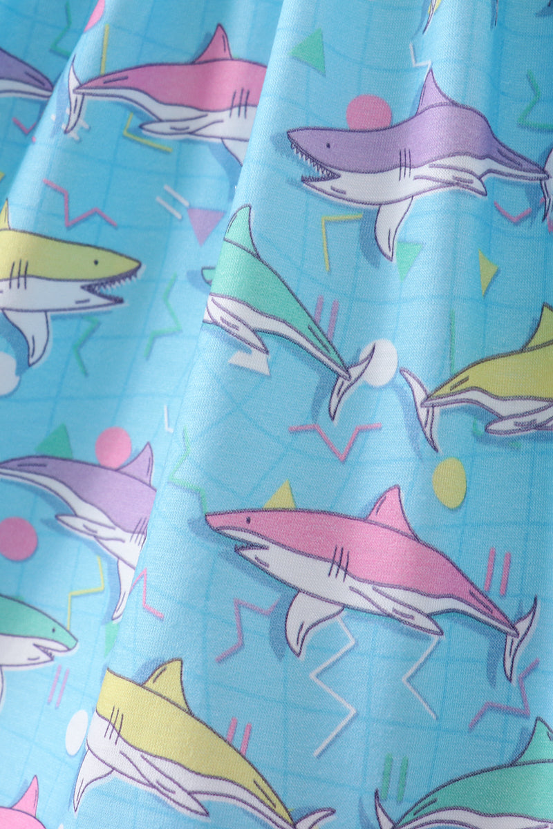 Blue Shark Dress