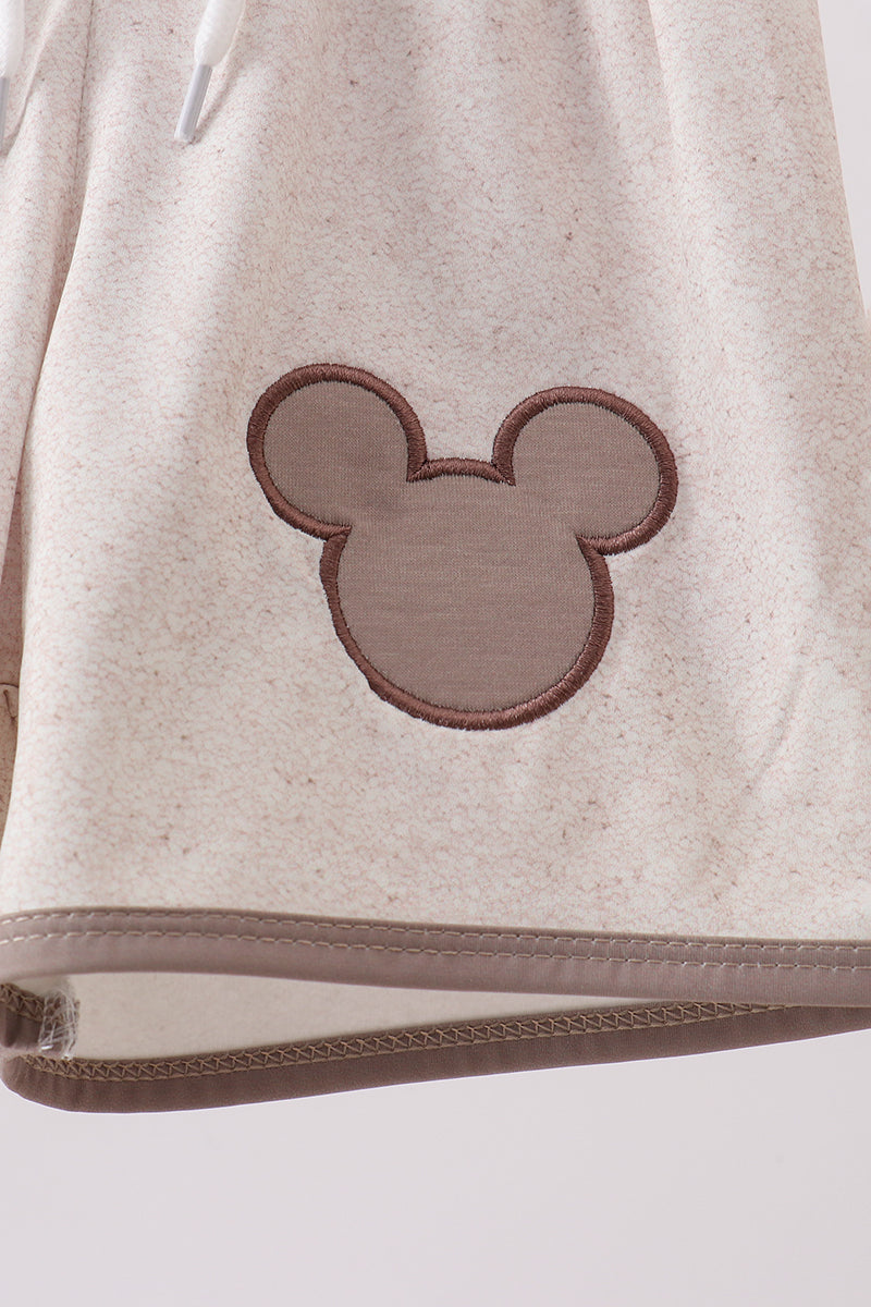 Khaki Character UPF Swim Trunks