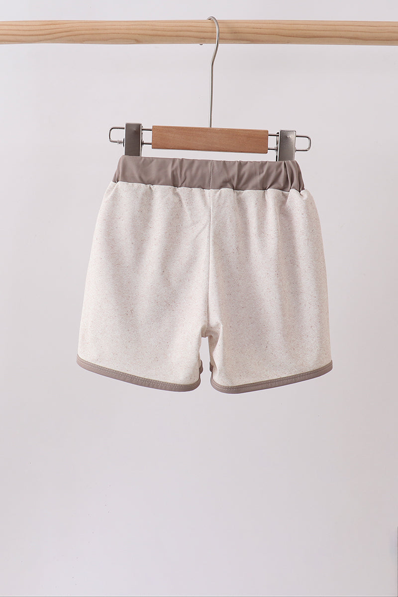 Khaki Character UPF Swim Trunks