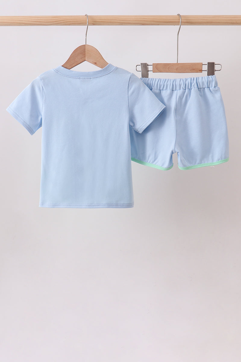 Mint Stripe Set