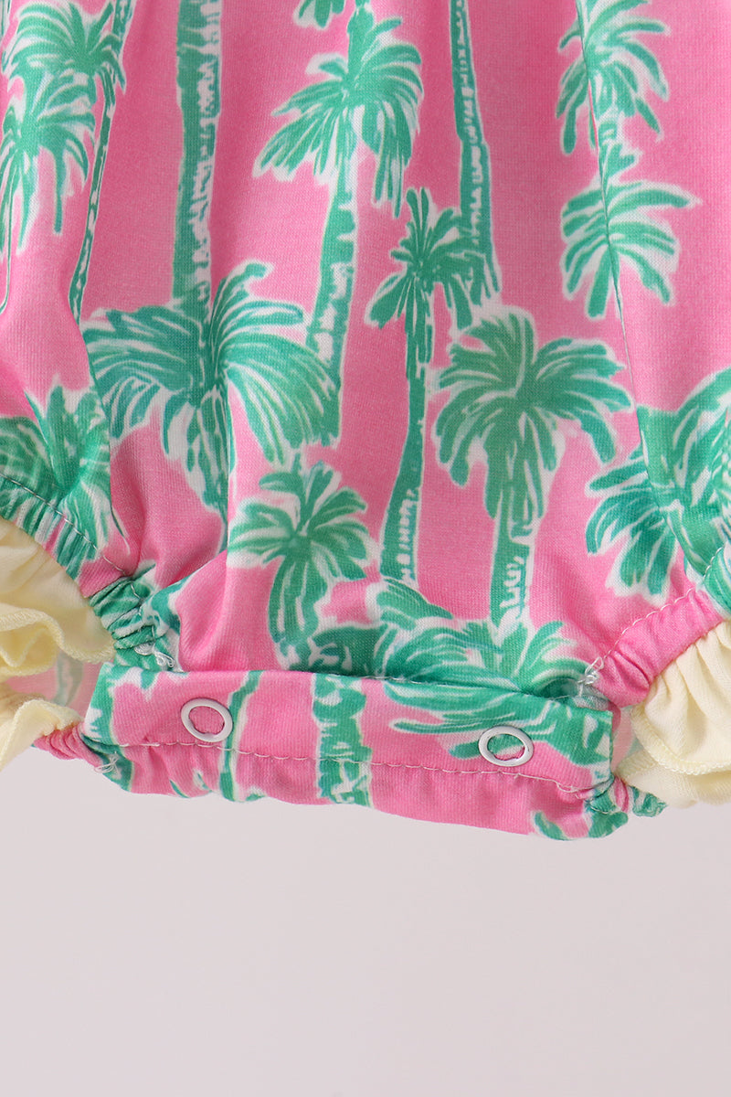 Palm Tree Embroidered Bubble