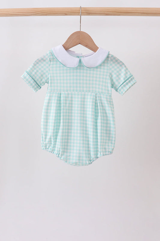 Green Gingham Bubble