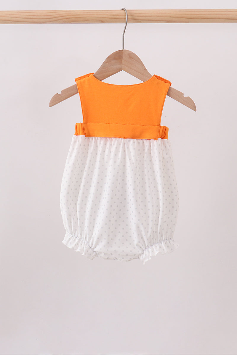 Orange Tennessee Applique Bubble