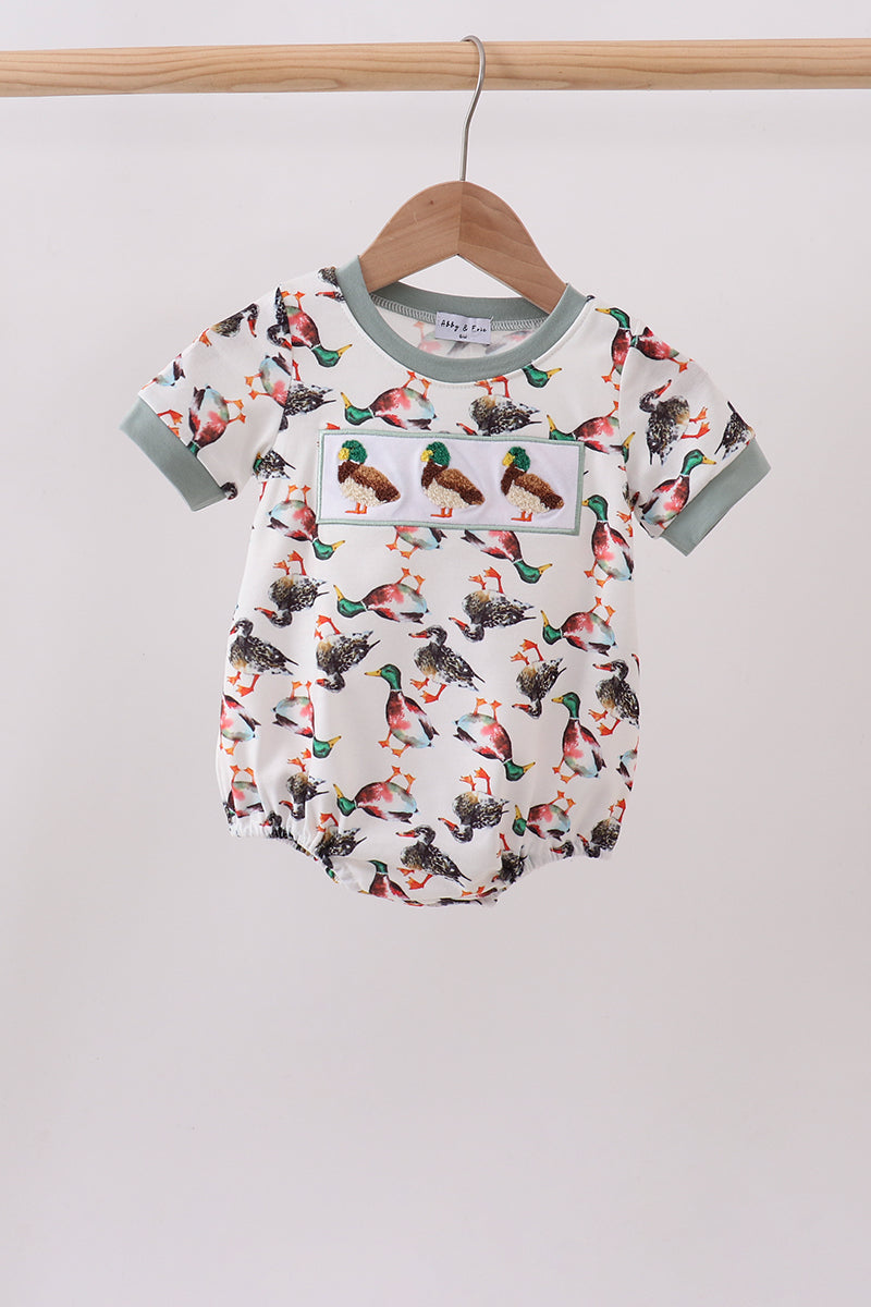 Sage Mallard French Knot Bubble