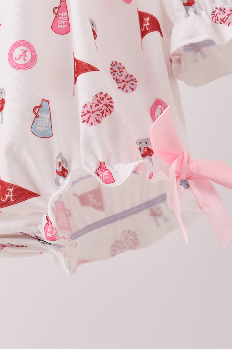 Pink Alabama Print bubble