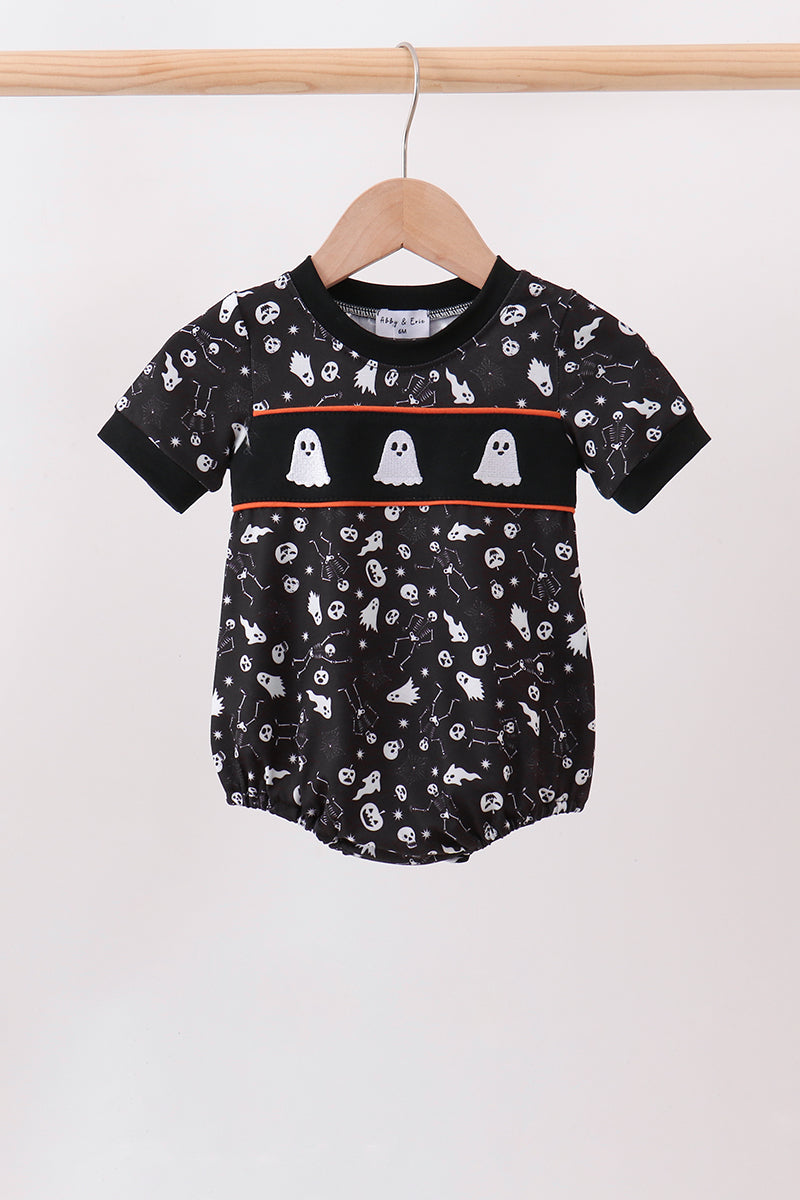 Orange Ghost Embroidery Bubble