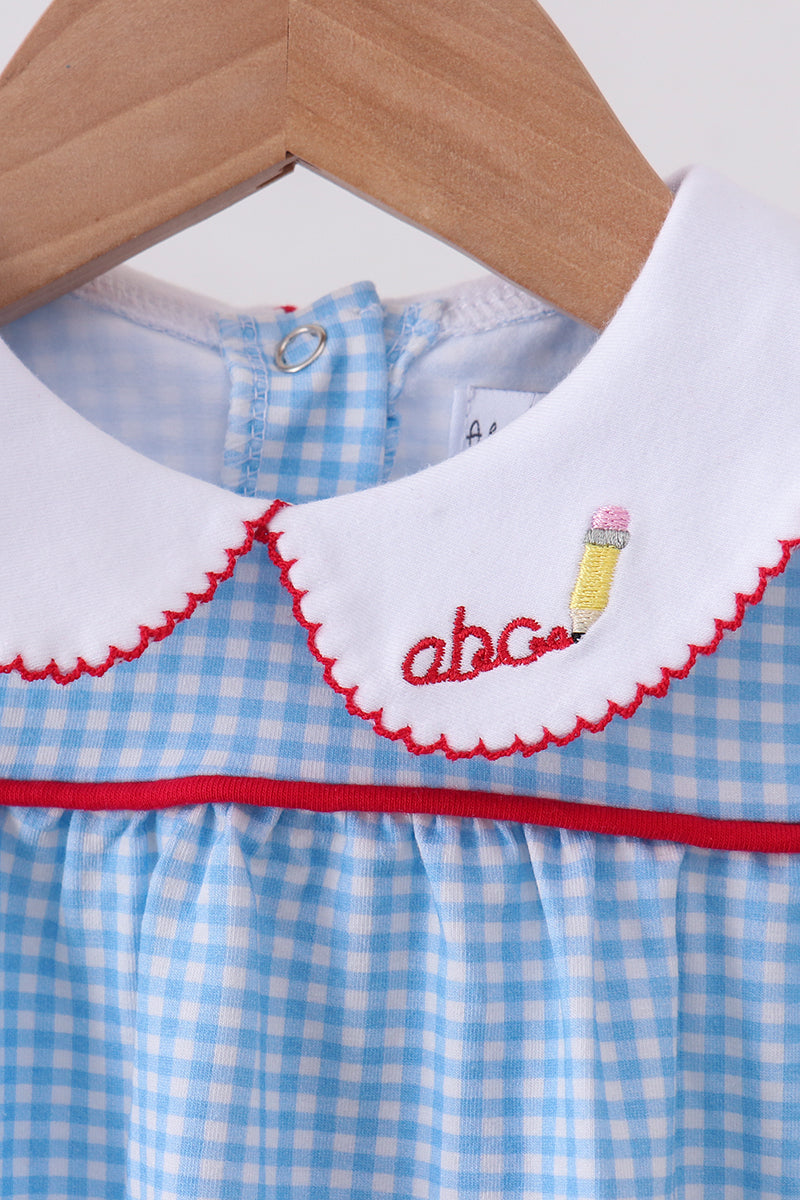 Blue Pencil Collar Bubble