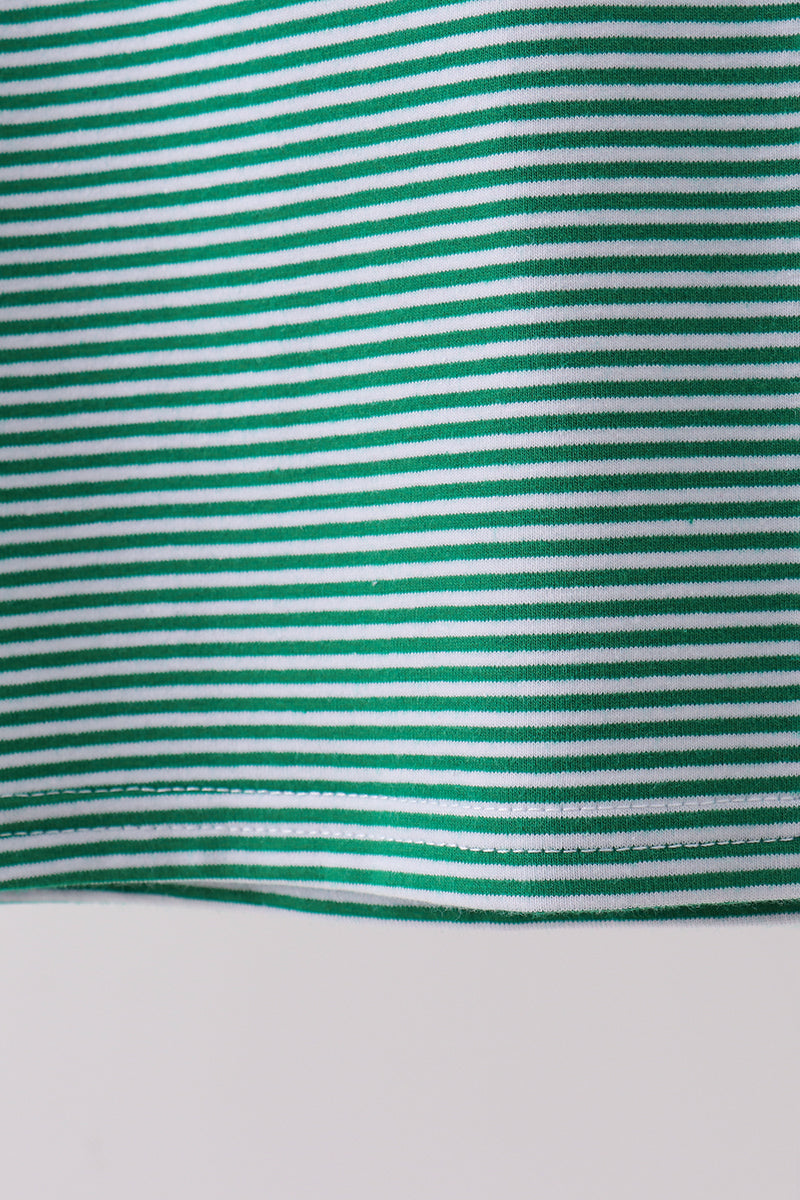 Green Ball Applique Dress